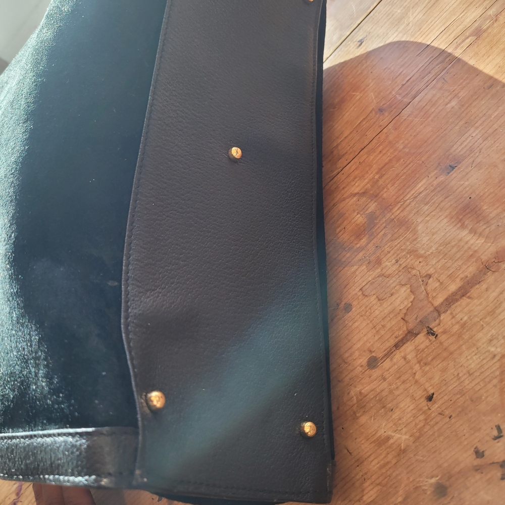 Gucci Black Tote with Bamboo Handles - Picture 6 of 8